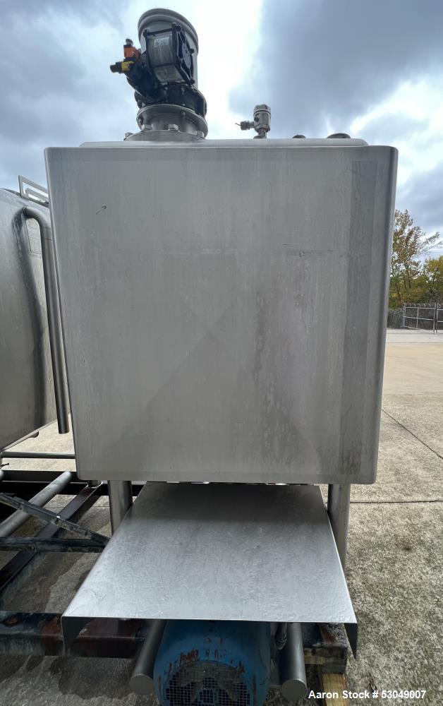 Walker Stainless 300 Gallon Jacketed Likwifier, Model Liquiverter