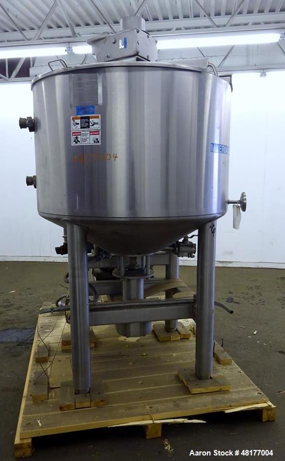 Used Walker Stainless PZ Multi-Mixer, Model PZ Multi-Mixer, 200 Gallon, 316L St