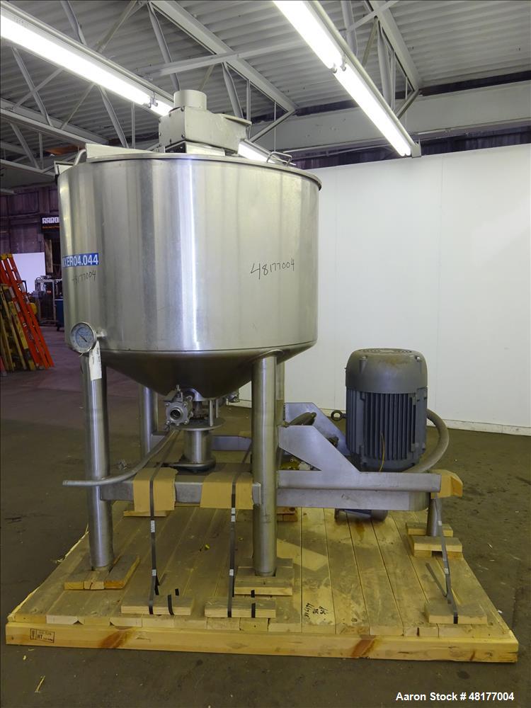 Used Walker Stainless PZ Multi-Mixer, Model PZ Multi-Mixer, 200 Gallon, 316L St