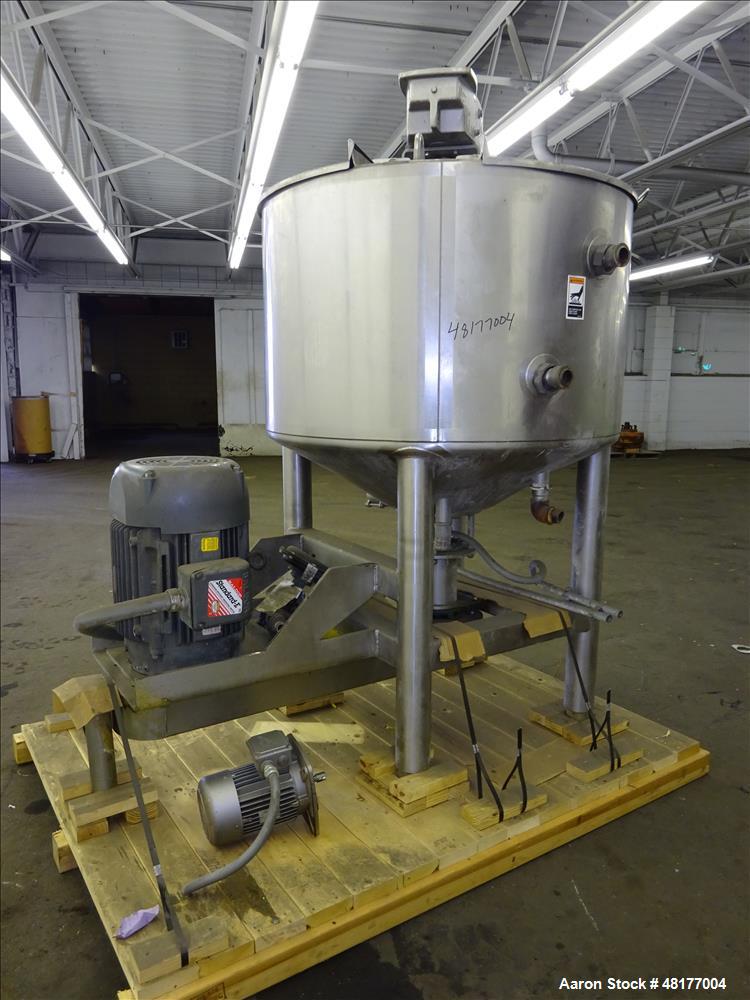 Used Walker Stainless PZ Multi-Mixer, Model PZ Multi-Mixer, 200 Gallon, 316L St