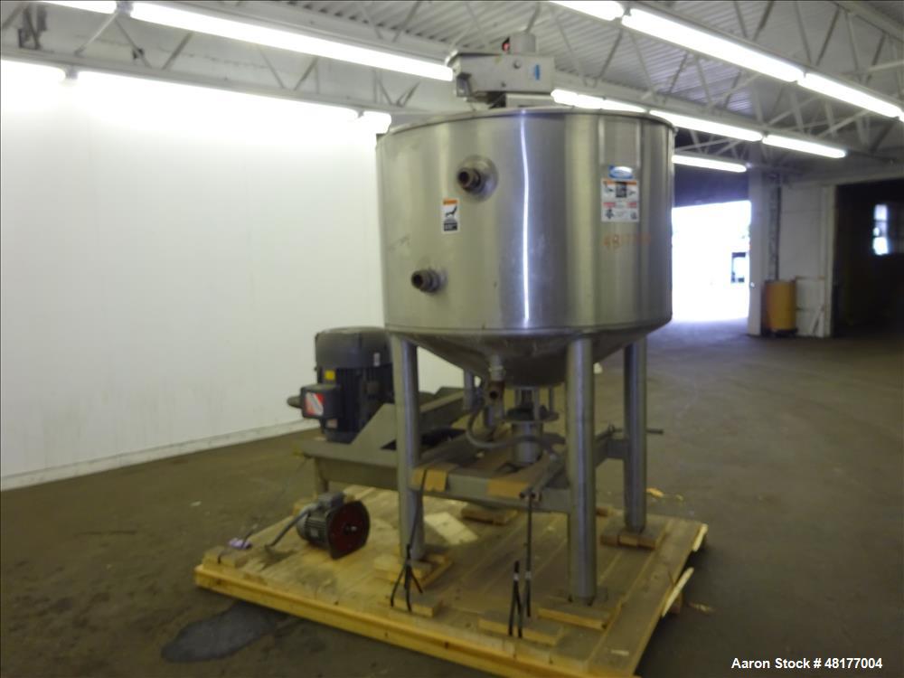 Used Walker Stainless PZ Multi-Mixer, Model PZ Multi-Mixer, 200 Gallon, 316L St
