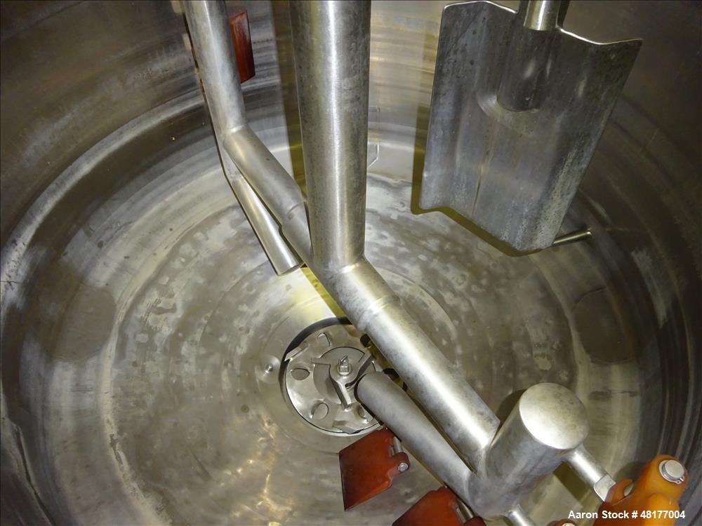 Used Walker Stainless PZ Multi-Mixer, Model PZ Multi-Mixer, 200 Gallon, 316L St