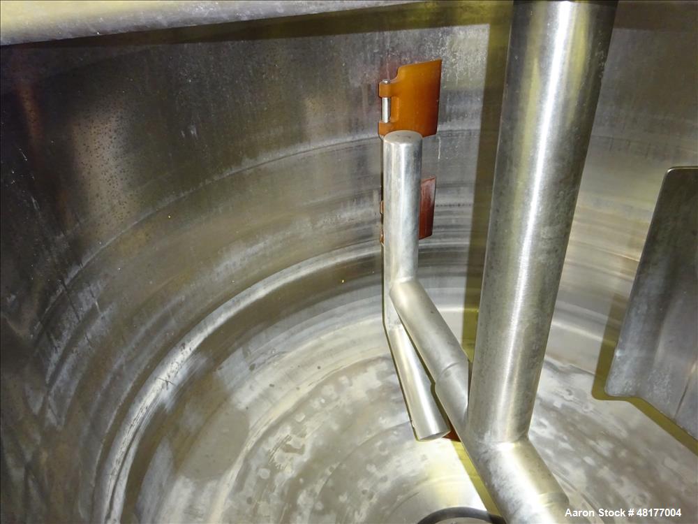 Used Walker Stainless PZ Multi-Mixer, Model PZ Multi-Mixer, 200 Gallon, 316L St