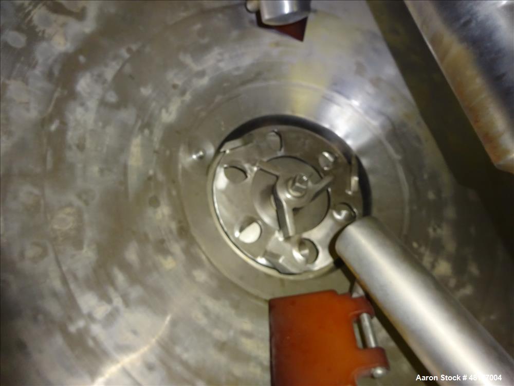 Used Walker Stainless PZ Multi-Mixer, Model PZ Multi-Mixer, 200 Gallon, 316L St