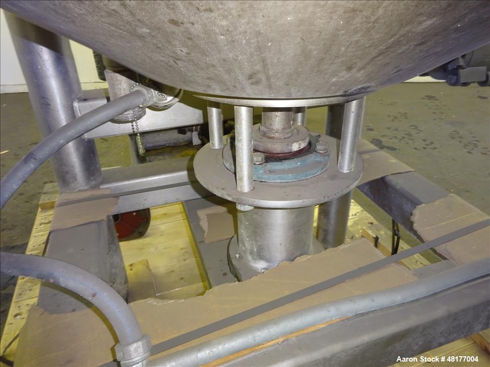Used Walker Stainless PZ Multi-Mixer, Model PZ Multi-Mixer, 200 Gallon, 316L St