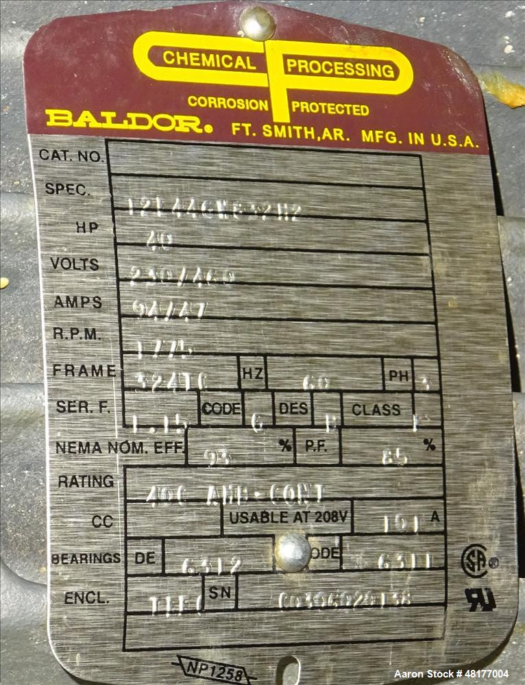 Used Walker Stainless PZ Multi-Mixer, Model PZ Multi-Mixer, 200 Gallon, 316L St
