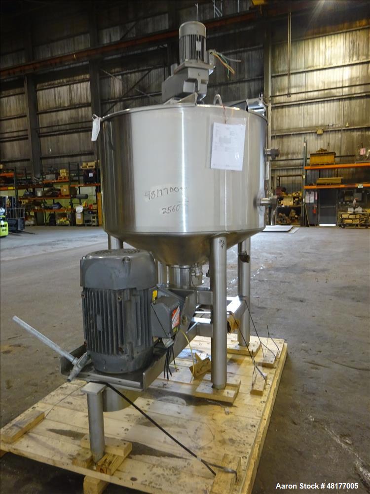 Used- Walker Stainless PZ Multi-Mixer, Model PZ Multi-Mixer, 200 Gallon