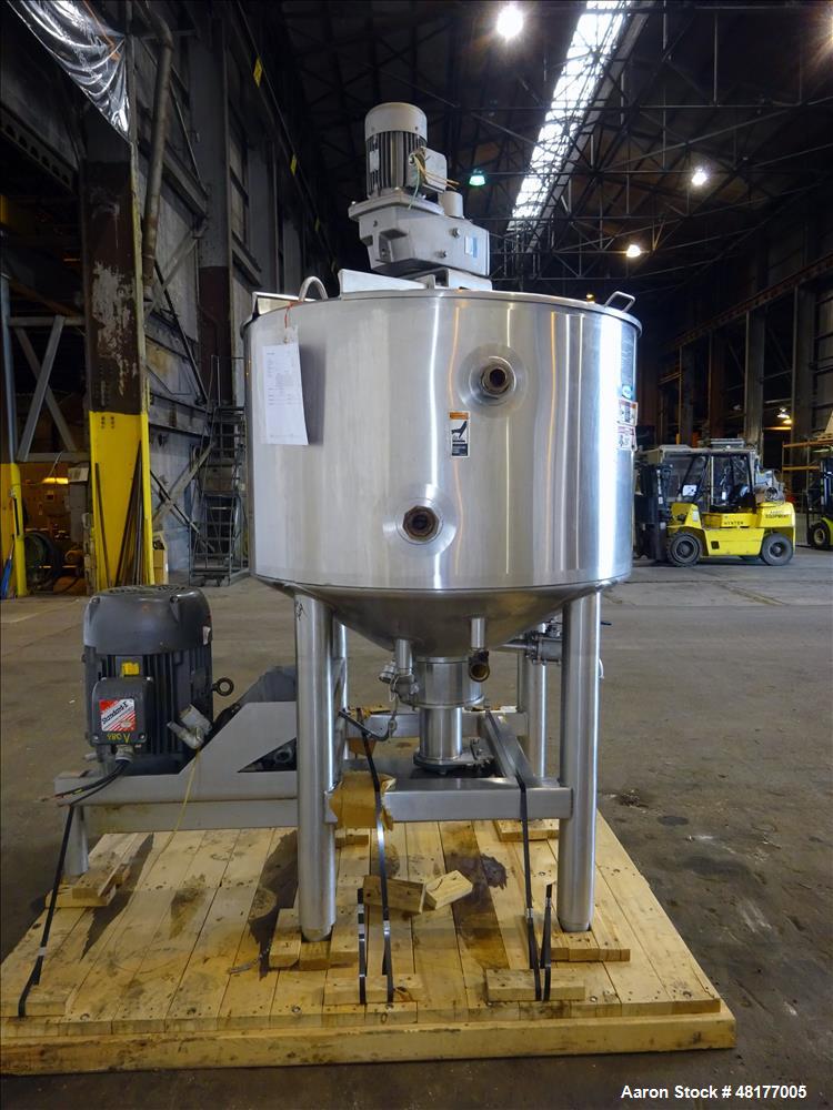 Used- Walker Stainless PZ Multi-Mixer, Model PZ Multi-Mixer, 200 Gallon