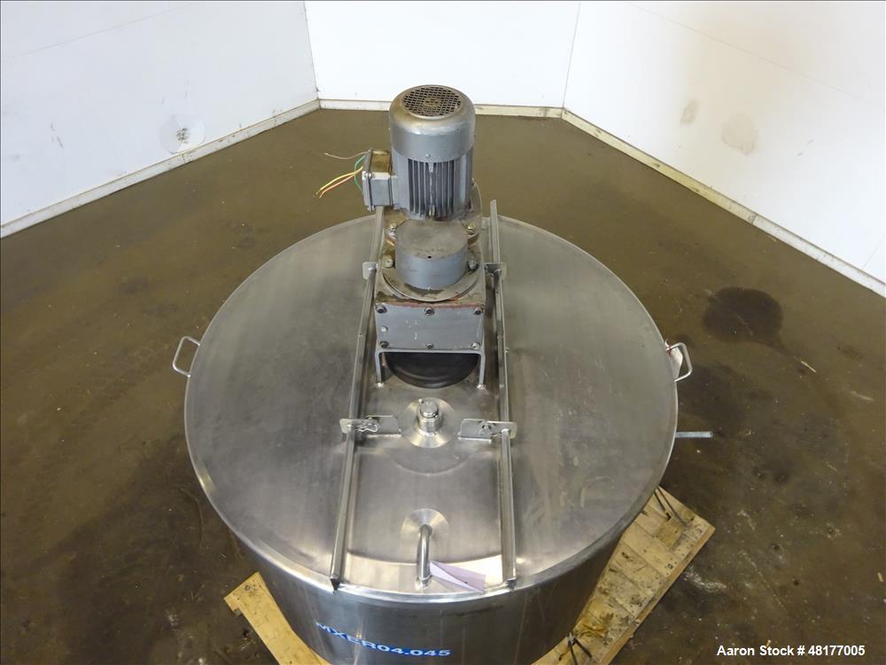 Used Walker Stainless PZ Multi-Mixer, Model PZ Multi-Mixer, 200 Gallon