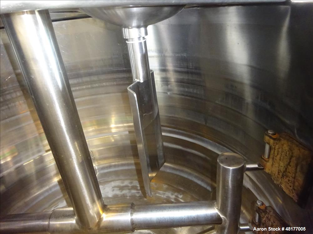 Used- Walker Stainless PZ Multi-Mixer, Model PZ Multi-Mixer, 200 Gallon