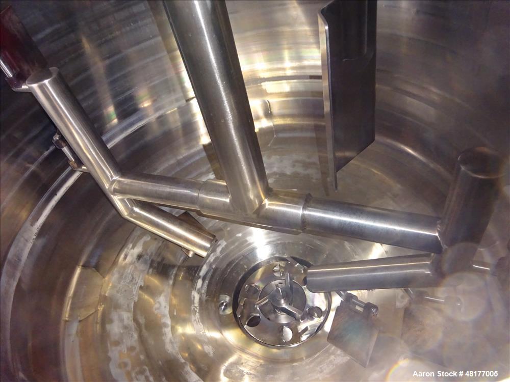 Used Walker Stainless PZ Multi-Mixer, Model PZ Multi-Mixer, 200 Gallon