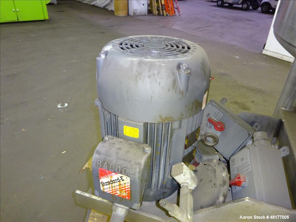 Used- Walker Stainless PZ Multi-Mixer, Model PZ Multi-Mixer, 200 Gallon