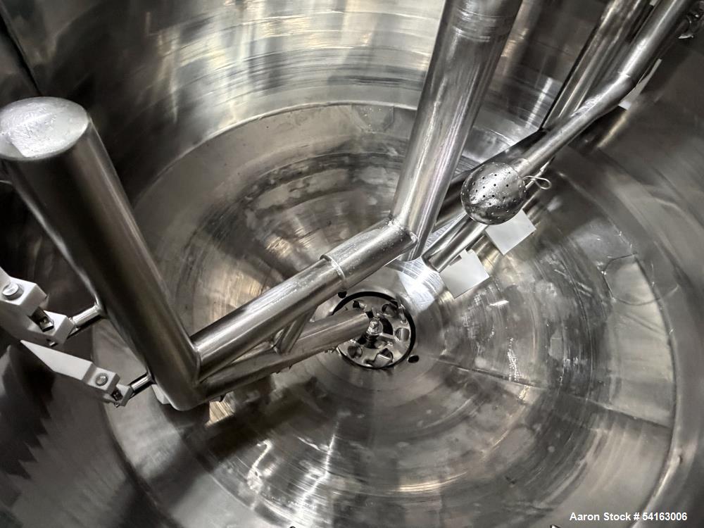 Walker 500 Gallon Jacketed Liquefier with Dual Motion Mixing System