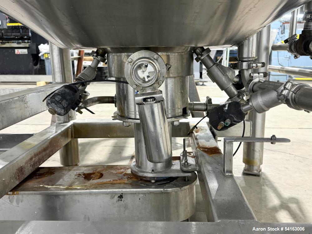 Walker 500 Gallon Jacketed Liquefier with Dual Motion Mixing System