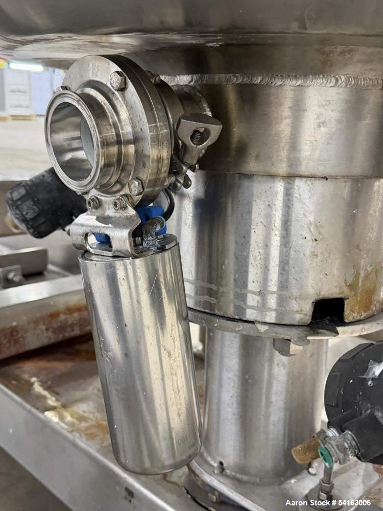 Walker 500 Gallon Jacketed Liquefier with Dual Motion Mixing System