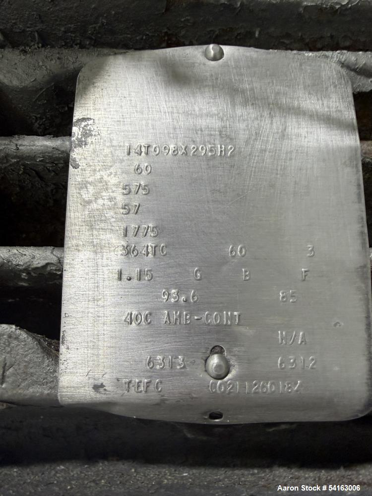 Walker 500 Gallon Jacketed Liquefier with Dual Motion Mixing System