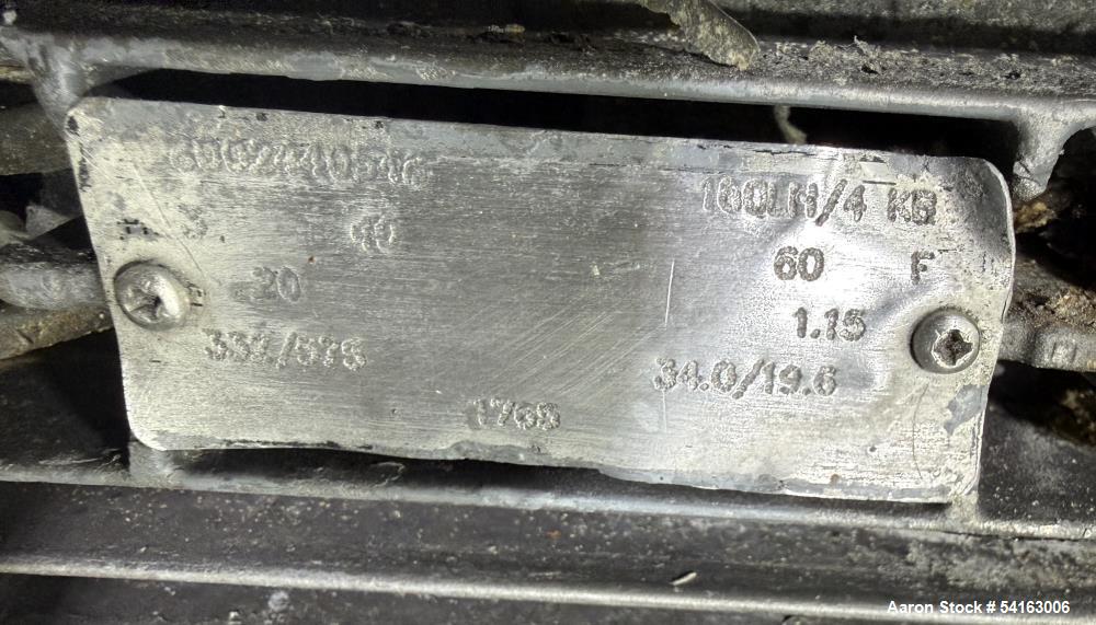 Walker 500 Gallon Jacketed Liquefier with Dual Motion Mixing System