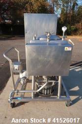  Breddo 50 Gallon Stainless Steel Jacketed Likwifier, Model LDTW-50. Jacket rated 90 psi, machine is...