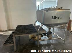 Used Crepaco 125 Gallon Likwifier | Stainless Steel | 25 HP Agitator