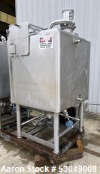 Walker Stainless Model Liquiverter 300 Gallon Jacketed Stainless Steel Likwifier