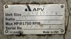 Used APV Crepaco Liquifier, Approximately 100 Gallon, 304 Stainless steel.