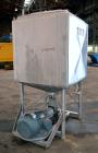 Used APV Crepaco Flex-Mix Liquiverter, 300 Gallon, 304 Stainless Steel. Jacketed tank 40” wide x 40” long x approximately 45” deep, rated 59 psi at 350 degrees F. 12” Bottom impeller, driven by a 30 ...