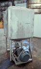 Used APV Crepaco Flex-Mix Liquiverter, 300 Gallon, 304 Stainless Steel. Jacketed tank 40” wide x 40” long x approximately 45” deep, rated 59 psi at 350 degrees F. 12” Bottom impeller, driven by a 30 ...