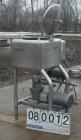 USED: APV 50 gallon vertical rectangular liquifier, 304 stainless steel. 26