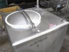 Used Breddo Likwifier, 200 Gallon, Model LDT, 304 Stainless Steel. Non-jacketed tank 40