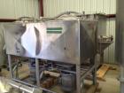 Used- Breddo 600 Gallon Dual Tank Likwifier/Liquefier, Model LDT-600. (2) 40 HP, 1765 rpm, 220/480 volt motors. 2.5