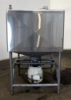 Used Breddo Likwifier, 300 Gallon, Model LDT, 304 Stainless Steel. Non-jacketed tank 48” wide x 48” long x 31” straight side. Flat top, coned bottom. Openings top 1-1/2” tri-clamp, (2) 2” tri-clamp, ...