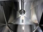 Used Breddo Likwifier, 300 Gallon, Model LDT, 304 Stainless Steel. Non-jacketed tank 48” wide x 48” long x 31” straight side. Flat top, coned bottom. Openings top 1-1/2” tri-clamp, (2) 2” tri-clamp, ...