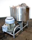 Used Breddo Likwifier, 200 Gallon, Model LORWW, 316 Stainless Steel. Dimple jacketed chamber 50” diameter x 23” straight side x 21” coned bottom, dished top. Jacket rated 90 psi at 270 degrees F. App...