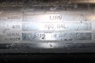 Used Breddo Likwifier, 200 Gallon, Model LORW