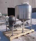 Used-  Breddo Likwifier, 300 Gallon, Model LOR, 304 Stainless Steel.  Non-jacketed tank 54