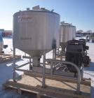 Used-  Breddo Likwifier, 300 Gallon, Model LOR, 304 Stainless Steel.  Non-jacketed tank 54