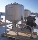 Used Breddo Likwifier, 300 Gallon, Model LOR, 304 Stainless Steel.  Non-jacketed tank 54