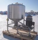Used Breddo Likwifier, 300 Gallon, Model LOR, 304 Stainless Steel.  Non-jacketed tank 54