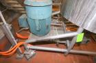 Used Breddo 300 Gal. Stainless Steel Likwifier, Model # LOR, Serial # 315752-1 0540065, with Reliance 60 hp Offset Motor, 1780 RPM, Mounted on Load Cells.