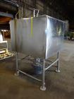 Used- Breddo Likwifier, Approximately 300 Gallon, Stainless steel, Jacket.