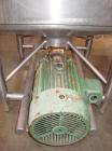 USED: Breddo style Likwifier. Square shaped jacketed 25 hp high shear,39