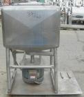 USED: Breddo Likwifier, 304 stainless steel, 100 gallon working capacity. Non-jacketed 35-1/2