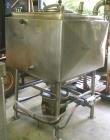 Used- Crepaco 150 Gallon Jacketed Liquifier/Liquefier. Stainless steel, jacket rated 75 PSI. Driven by an approximate 25 HP ...