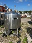 Used Letsch 250 Gallon Stainless Steel Pressure Vessel / Likwifier – 316L, Jacketed, Cone Bottom, Portable