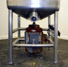 Used- Stainless Steel Norman Machinery Hi-Speed Likwifier, 100 Gallon, Model YS-100