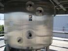 Used Walker 500 Gallon, 316L stainless steel jacketed liquifier tank, model PV Liquiverter. 58