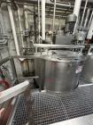 Used Walker Stainless Jacketed 500 Gallon Stainless Liquifier/Multi-Motion Mixer, Model PZ-MM. 316L stainless steel. Jacket rated 120 psi at 350 degrees F. Top mounted agitator with scraper/sweep bla...