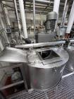 Used Walker Stainless Jacketed 500 Gallon Stainless Liquifier/Multi-Motion Mixer, Model PZ-MM. 316L stainless steel. Jacket rated 120 psi at 350 degrees F. Top mounted agitator with scraper/sweep bla...
