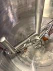 Used Walker Stainless Jacketed 500 Gallon Stainless Liquifier/Multi-Motion Mixer, Model PZ-MM. 316L stainless steel. Jacket rated 120 psi at 350 degrees F. Top mounted agitator with scraper/sweep bla...