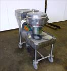 Used Cincinnati Lab Mix Muller, 304 Stainless Steel.